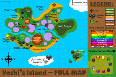 Yoshi's Island Full Map (My Version)