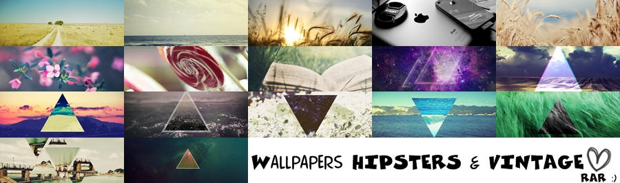 PACK DE WALPAPERS HIPSTERS Y VINTAGE .RAR