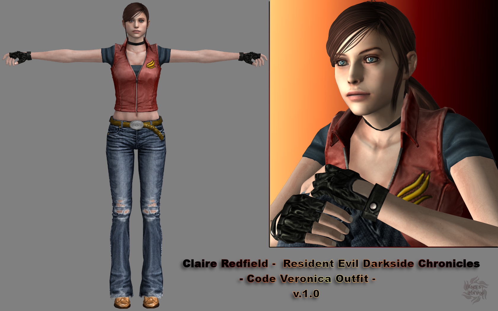 Claire Redfield Resident Evil CV