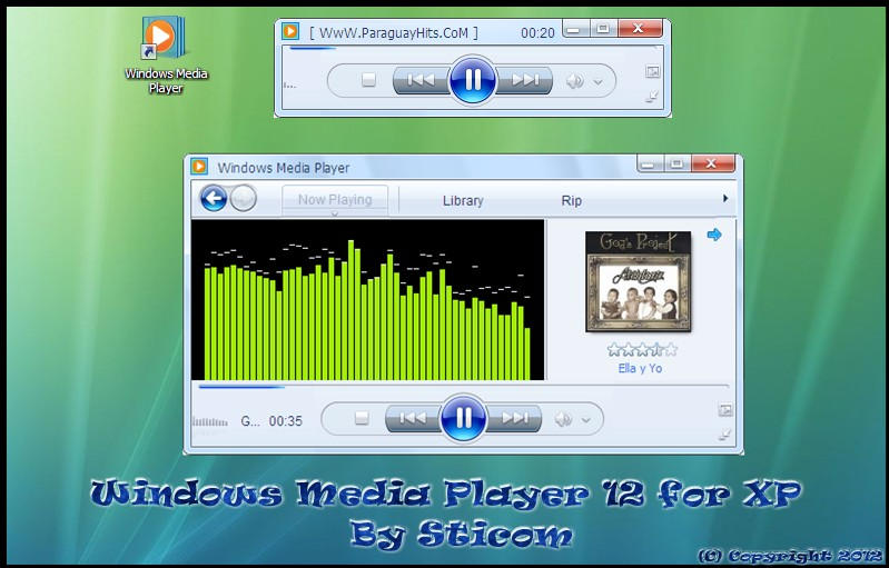Windows Media Player 12 for XP by by on DeviantArt
