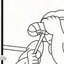 Jenny vs Sky the fry cook games animation 