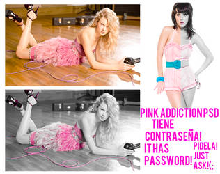 Pink Addiction psd