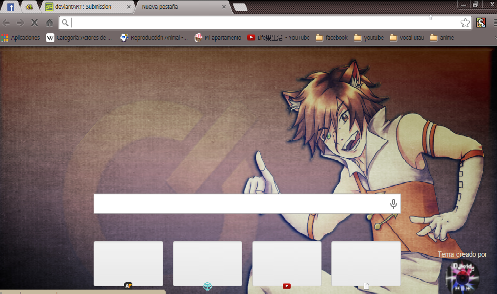 Skye theme google chrome