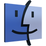 3D Finder Face Icon