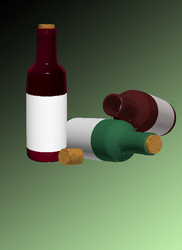 3D bottles