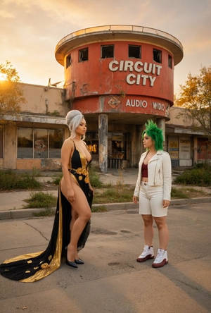 Vixen Victoria — Romantic Circuit City Date with Shy Kefla! — on Deviantart — TheSaiyanVictoria Nexus