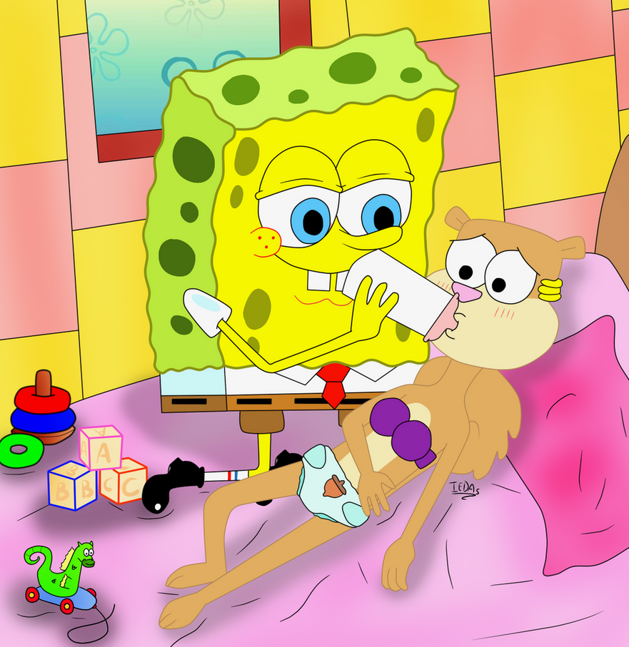 Spongebob and Adult Baby Sandy by zgwrox on DeviantArt.