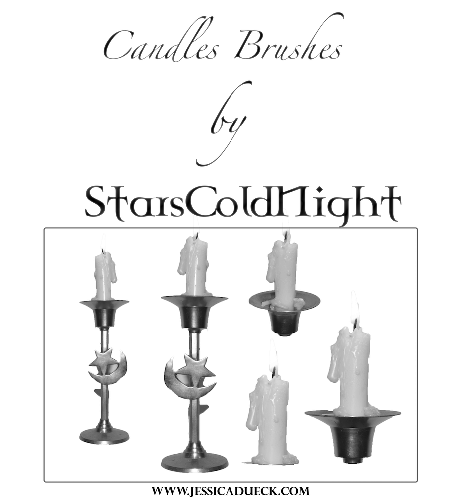 Candles brushes and stock I