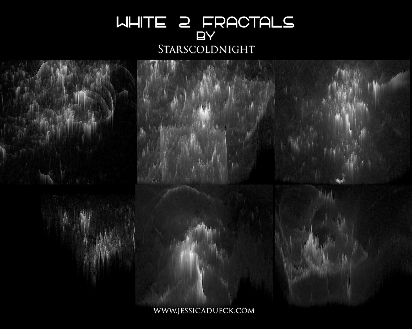 WHITE FRACTALS 2 by starscoldnight