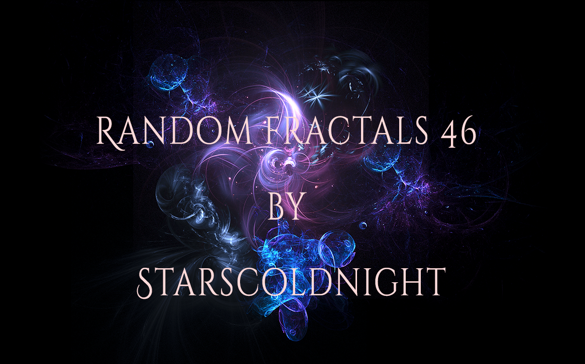 Random fractals 46 by Starscoldnight