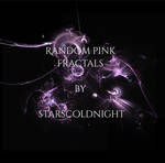 Random pink fractals by starscoldnight