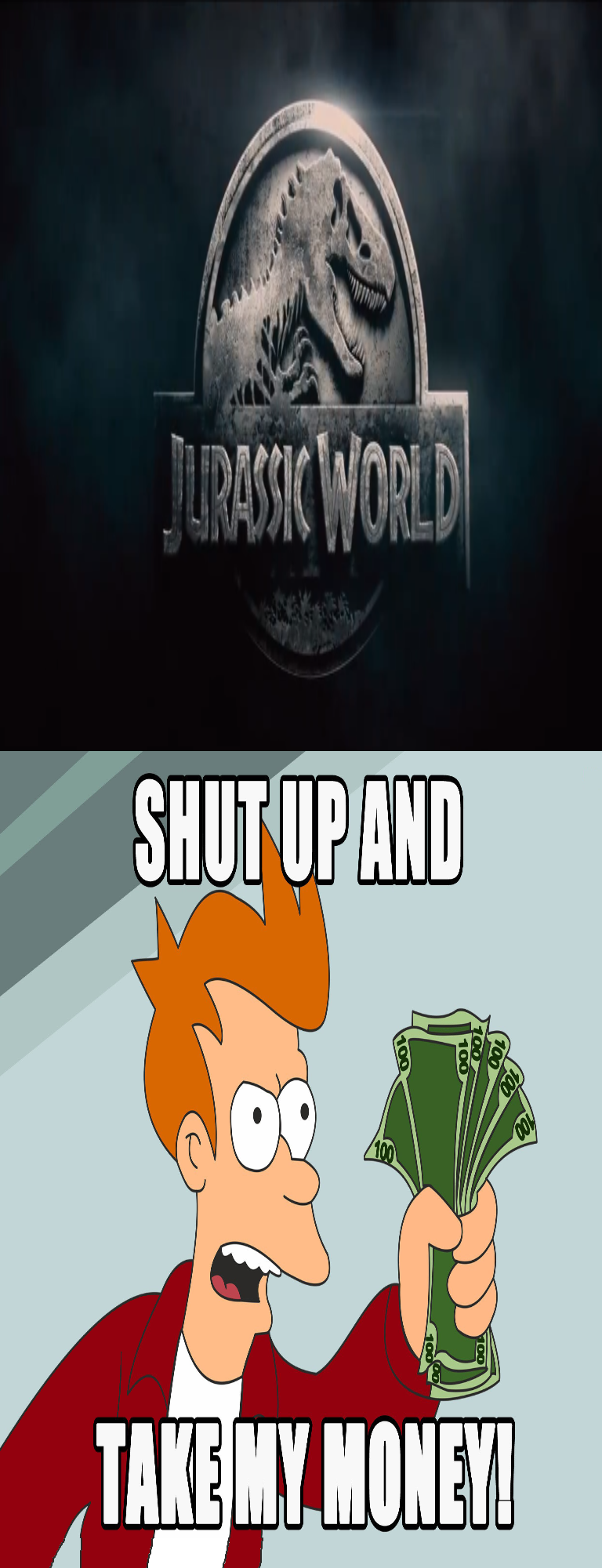 My reaction to Jurassic World