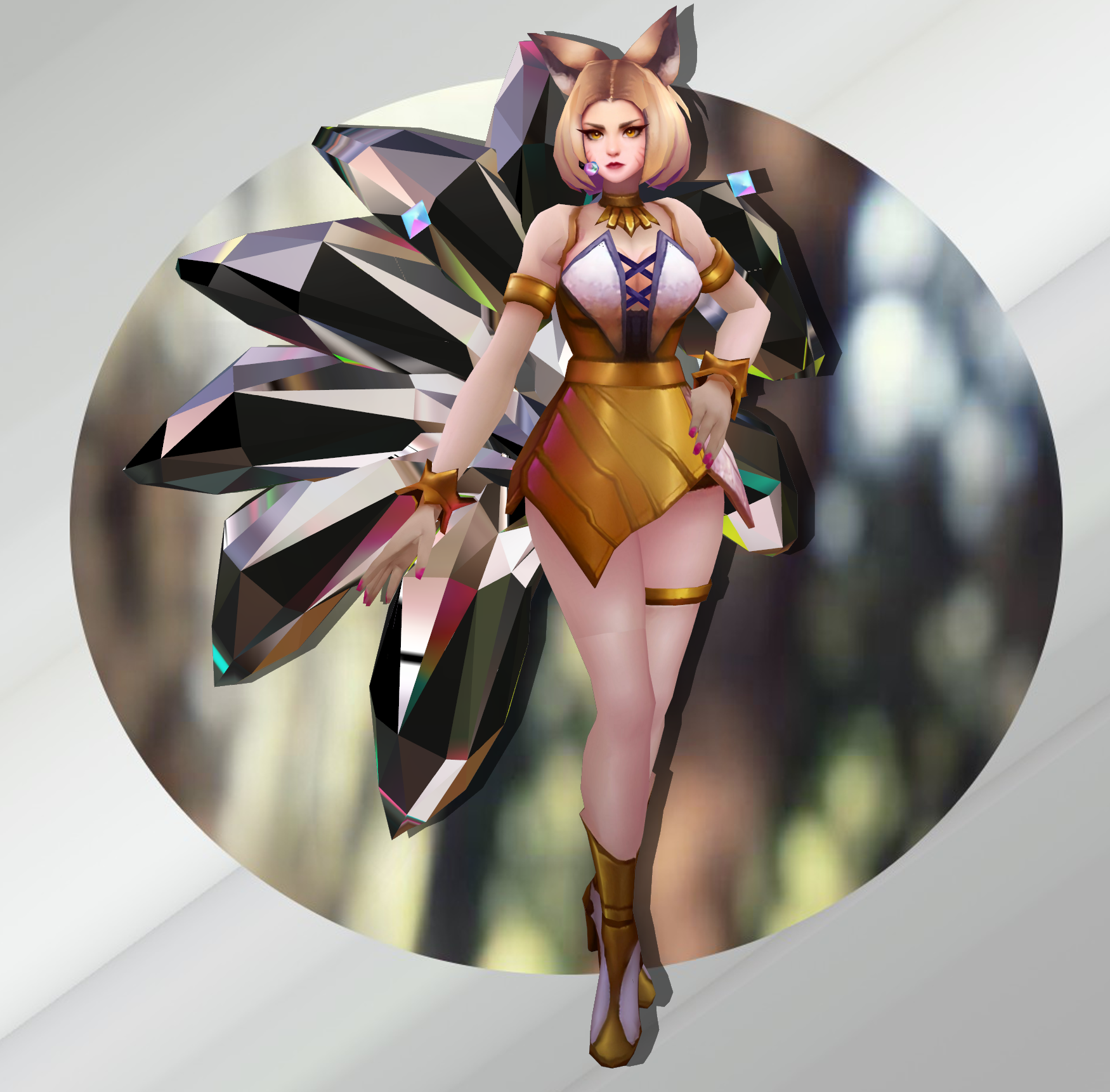 KDA Ahri Prestige by ToeiLookArt on DeviantArt