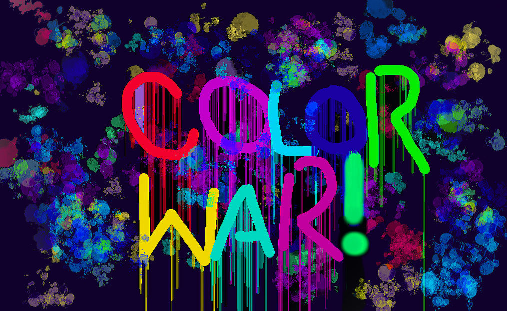Color war by ObsessedWithTheTakin on DeviantArt