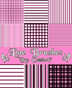 Line Pattern Brushes