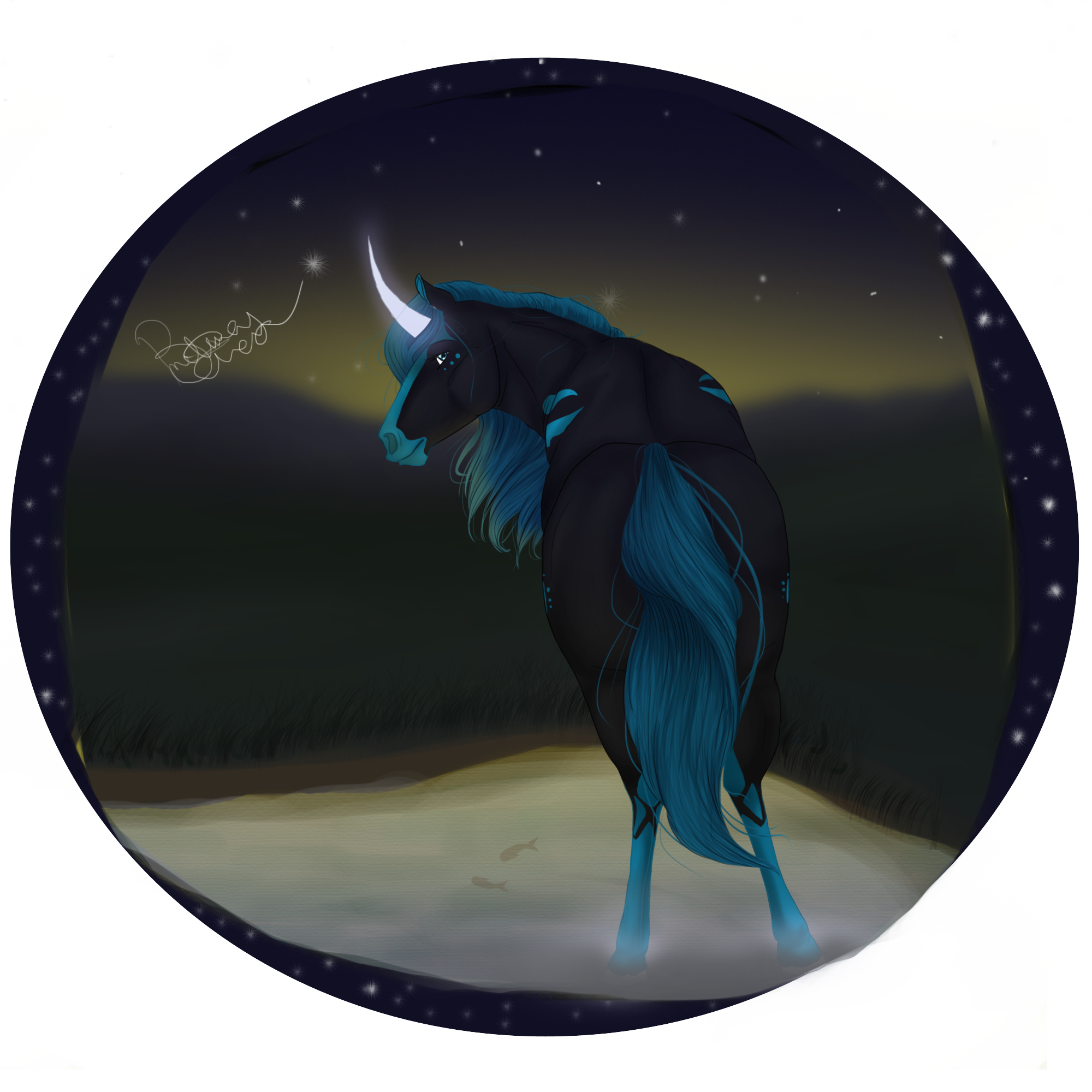 Night Skies - Art trade