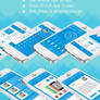 Shop and Social Communication App UI Kit