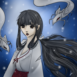 Kikyo by DementedPandaZ