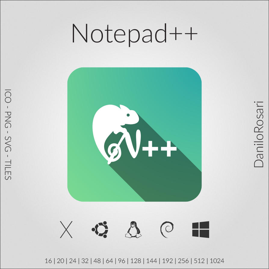 Notepad++ Icon Pack by DaniloRosari on DeviantArt