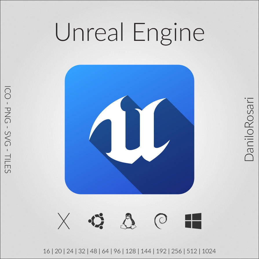 unreal engine logo svg