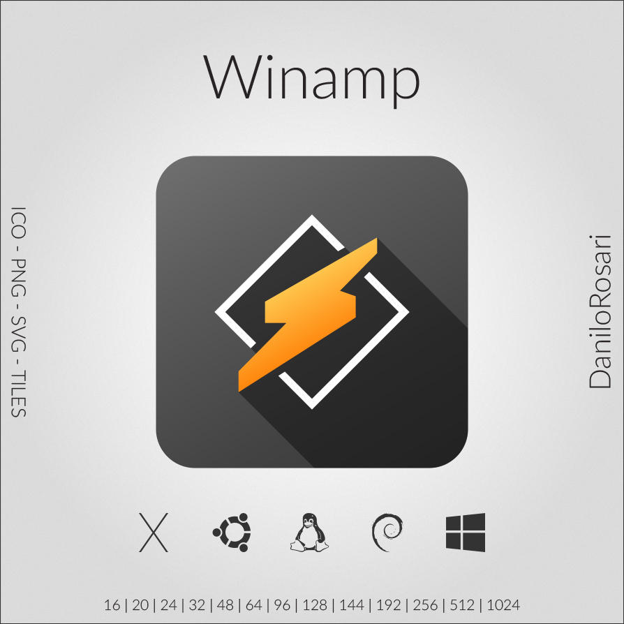 Winamp - Icon Pack by DaniloRosari on DeviantArt