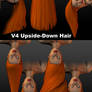 Upside-Down Hair for Daz's V4