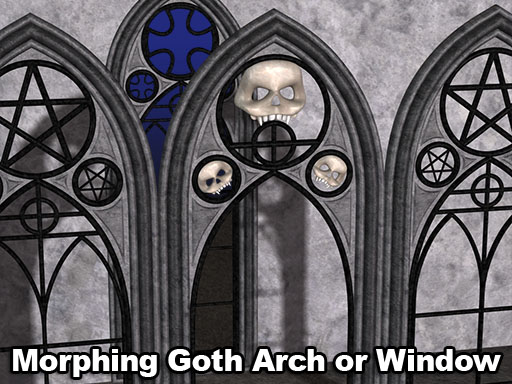 Morphing GothArch Window Poser