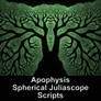 Spherical Juliascope Scripts