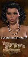 Crystal Necklaces for V4