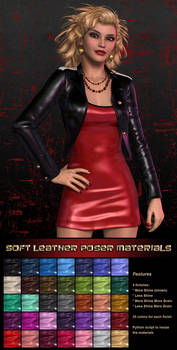 Pd-Soft Leather Poser Materials