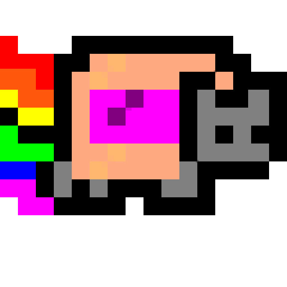 【Nyan】 Nyan Cat 16-bit by Magenta189Fox on DeviantArt