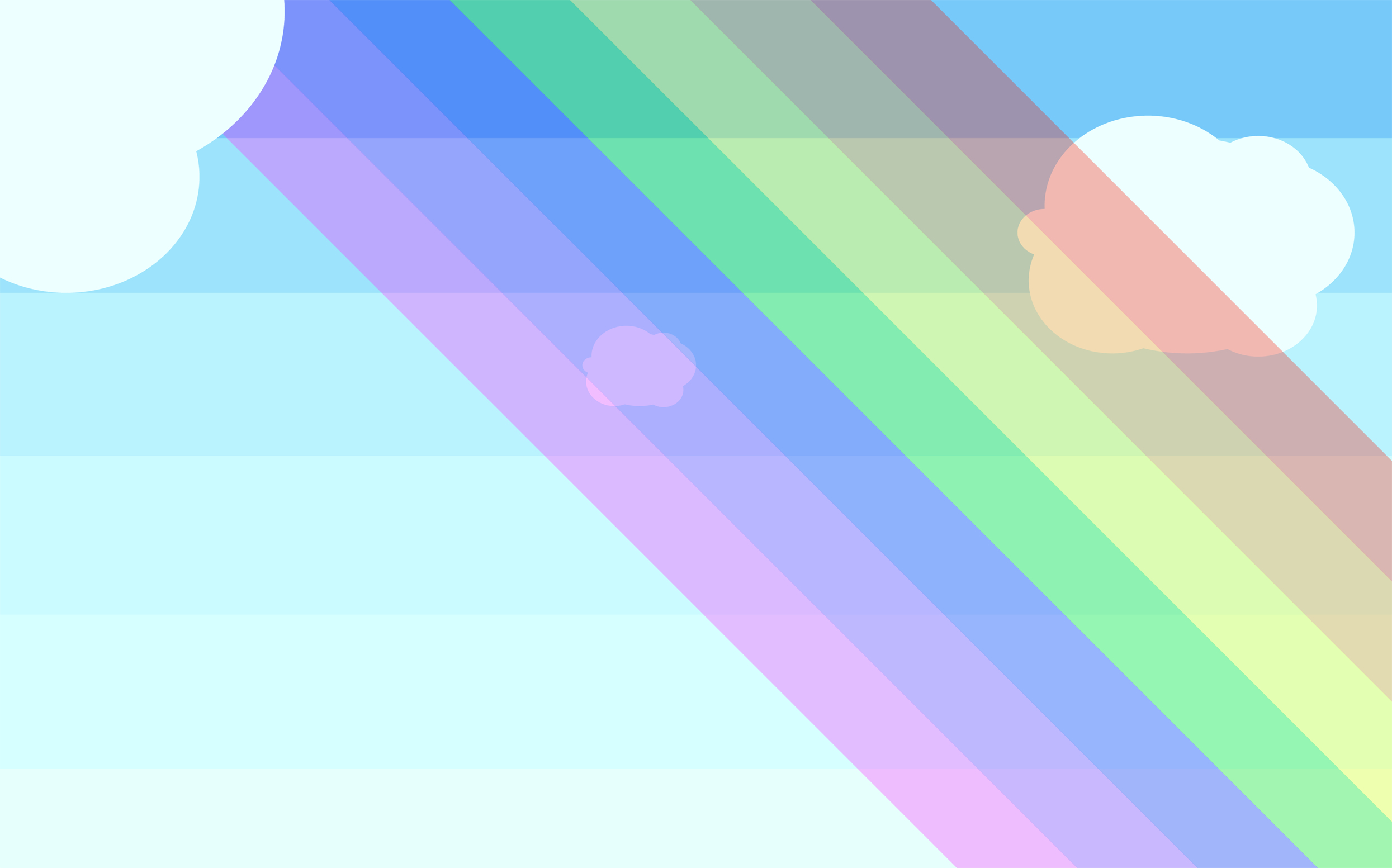 Rainbow Sky BG