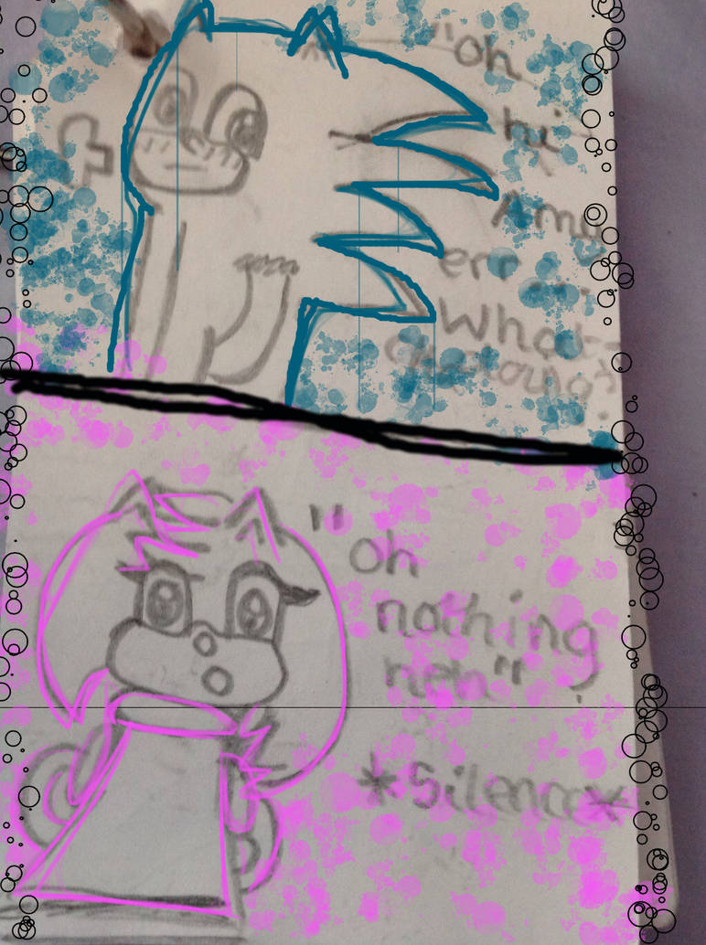 SonAmy devastation comic page 2 coloured by Sonamy-101 on DeviantArt