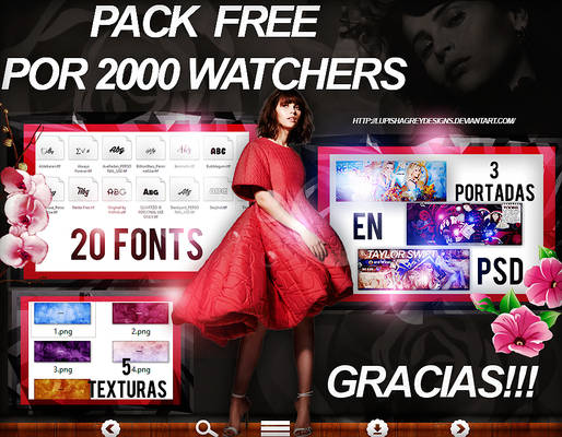 +PACK FREE POR +2000 WATCHERS