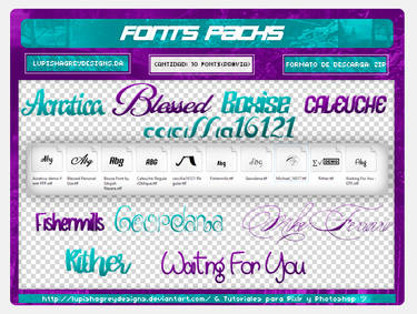 +FONTS PACK 8