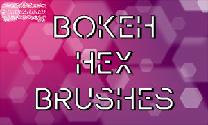 Bokeh Hex Brushes