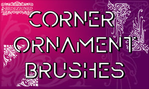 Corner Ornaments Brushes
