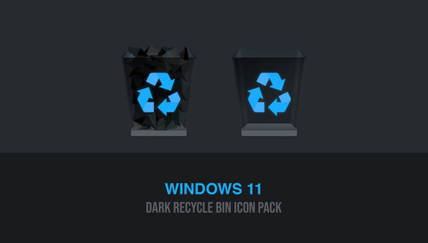 Win11 Recycle Bin Dark