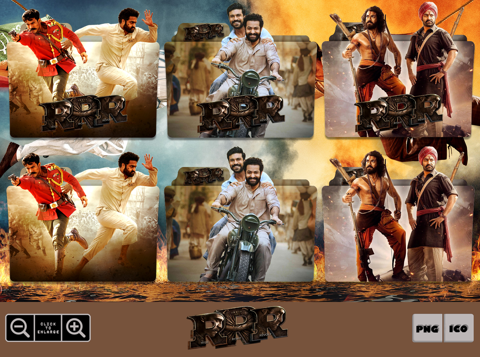 RRR Movie Folder Icons by Harry312 on DeviantArt