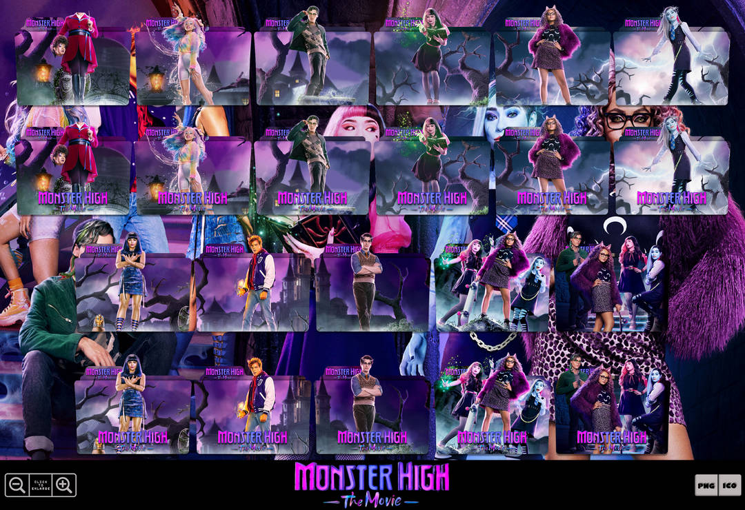 Monster High - The Movie Folder Icons by Harry312 on DeviantArt