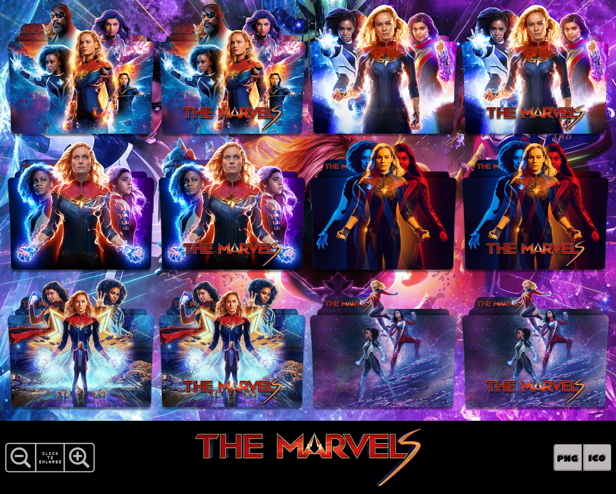 The Marvels Folder Icons by Harry312 on DeviantArt