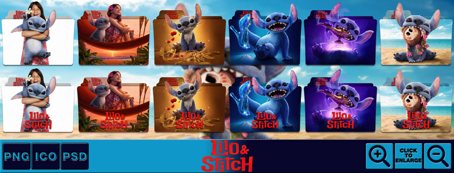 Lilo and Stitch Folder Icons by Harry312 on DeviantArt