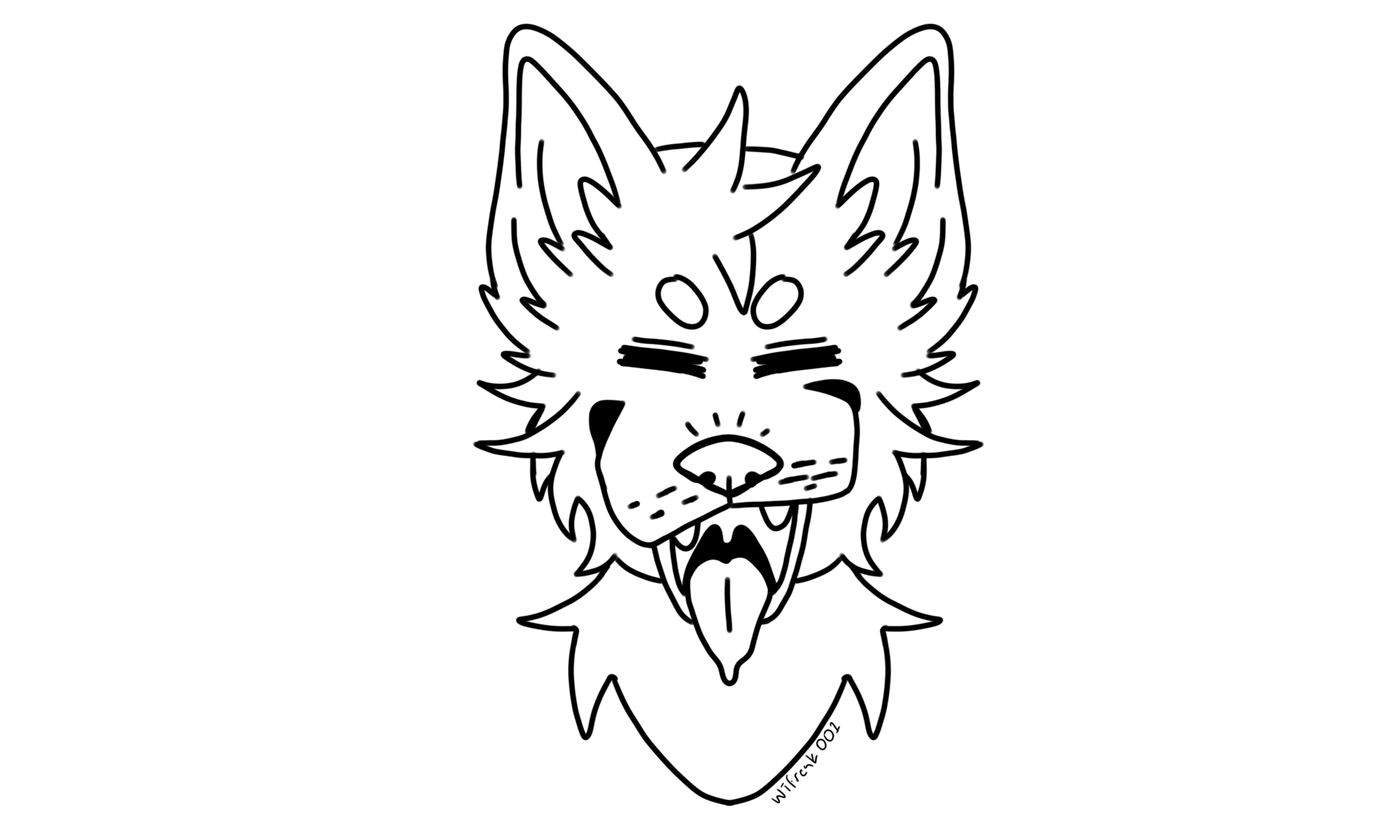 Wolf head shot base sheet by wtfreak001 on DeviantArt