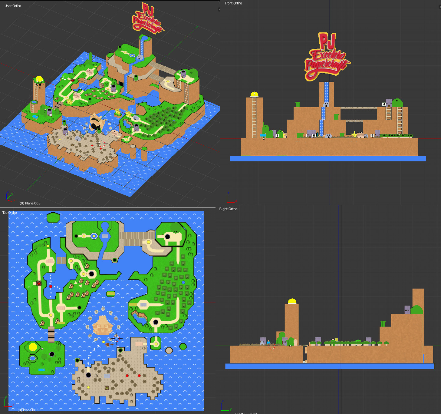 Super Mario World Complete Map