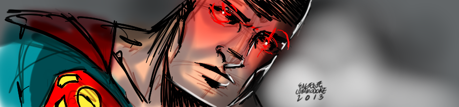 Superman Sketch by eugenecommodore on DeviantArt