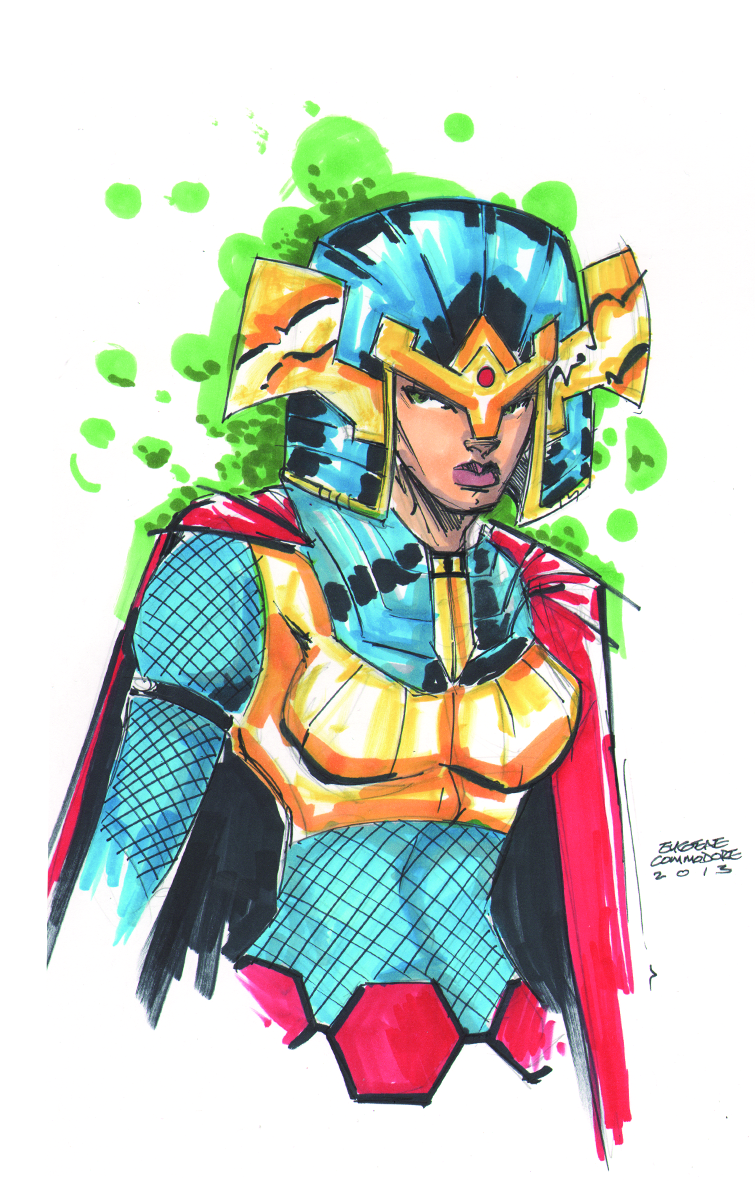 Big Barda by eugenecommodore on DeviantArt
