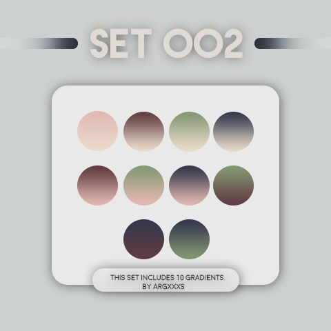 Gradient set #2 by Argxxxs on DeviantArt