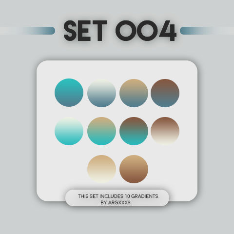 Gradient set #4 by Argxxxs on DeviantArt