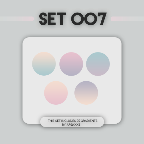 Gradient set #7 by Argxxxs on DeviantArt
