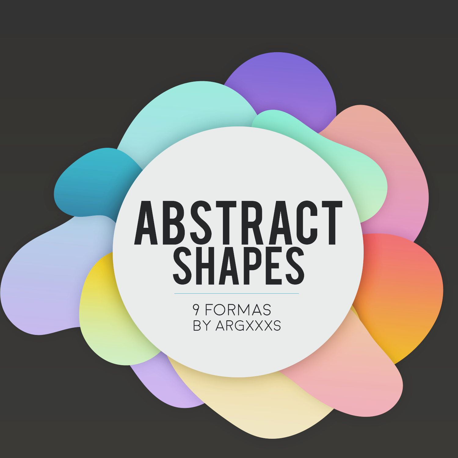 9 Abstract shapes by Argxxxs on DeviantArt